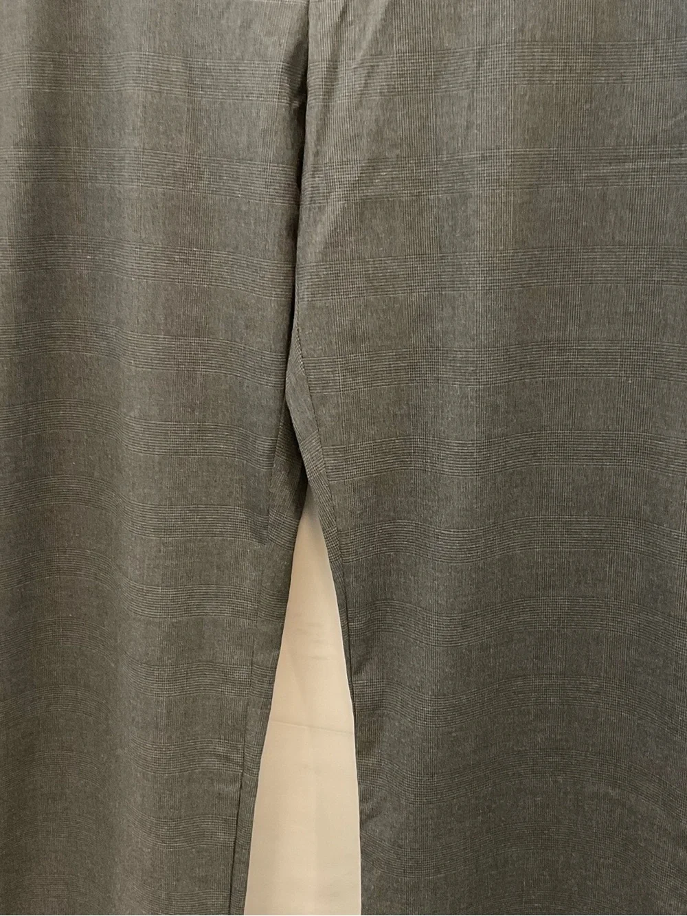 POLO Ralph Lauren Stretch Straight Fit CHARCOAL GLEN PLAID Pants size 38-30 T84